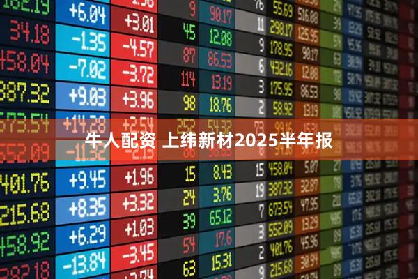 牛人配资 上纬新材2025半年报