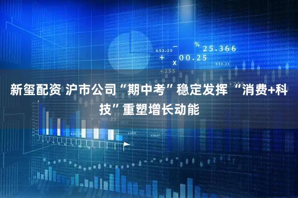 新玺配资 沪市公司“期中考”稳定发挥 “消费+科技”重塑增长动能