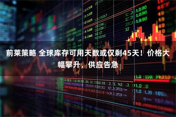 前莱策略 全球库存可用天数或仅剩45天！价格大幅攀升，供应告急